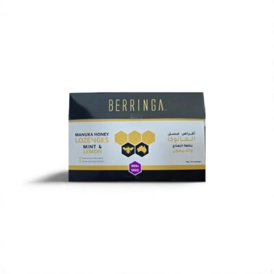 manuka honey lozenges mint & lemon